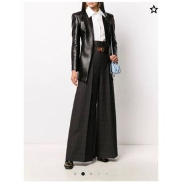 Fendi Prince of Wales wide-leg trousers - Picture 3 of 9
